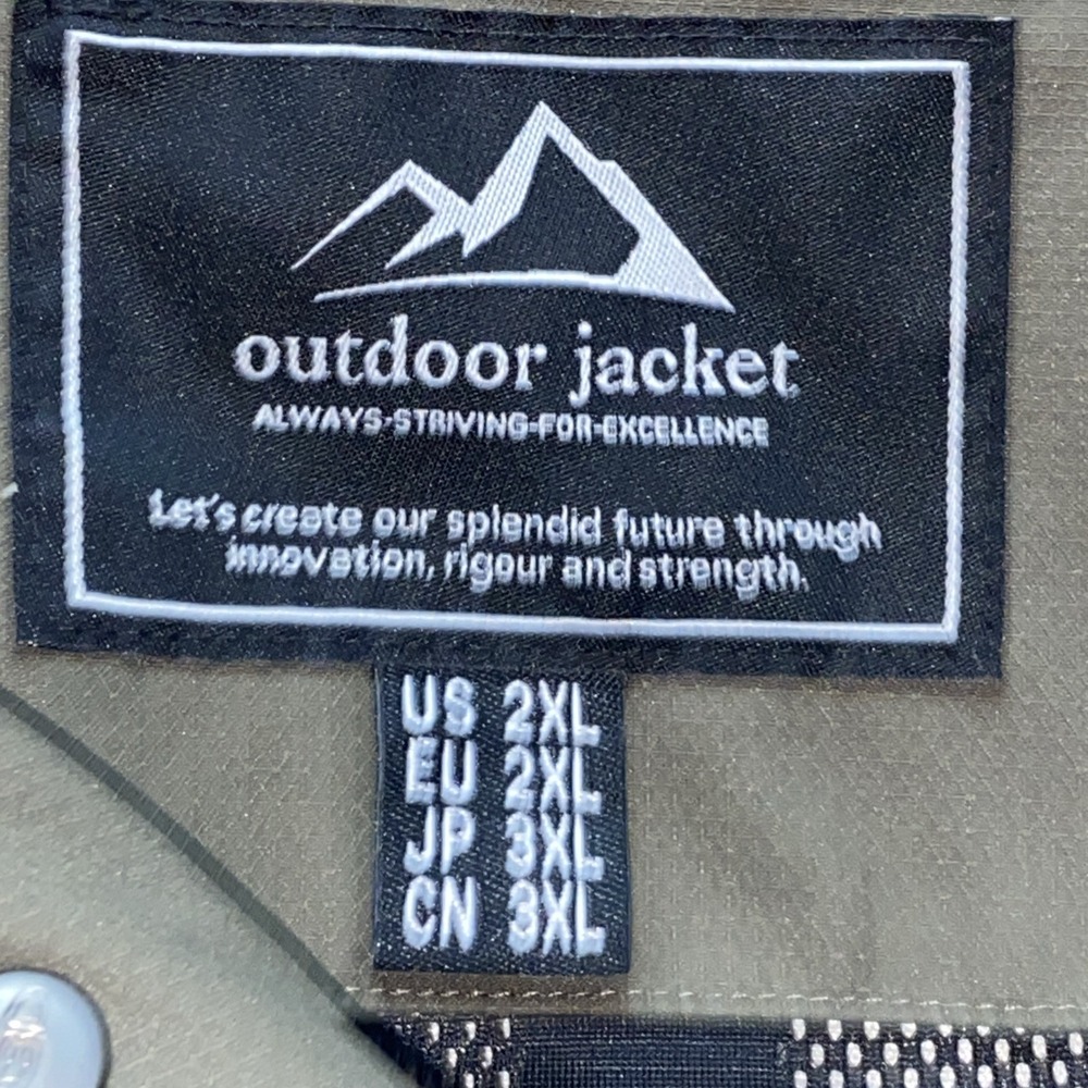 Outdoor Sport Leisure Jacket Coat Mens 2XL Active‎ Rain Wind Sport Winter Coat - Picture 4 of 12